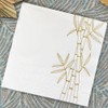 Dining Collection Coupeware Series Lunch Size Premium Paper Napkins Bamboo
