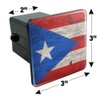 Graphics and More Rustic Distressed Puerto Rico Flag Wood Look