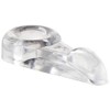 Prime-Line T 8733 Storm Door Panel Clip, Flush, Clear Acrylic