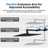 G-Promise All Metal 10 Inches Rainfall Shower Head with Handheld