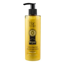 Mascarilla Capilar con Aceite de Argán Nutrición, Reparación y Brillo para Todo Tipo de Cabello 225 ml – Postquam