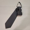 Zen 대구백화점 젠 그레이 삼각프린트 자동 넥타이(MAIA80-056GR) Daegu Department Store Zen Gray Triangle Print Automatic Tie (MAIA80-056GR)