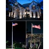 SUNVIE 30W LED Spot Lights Outdoor 5000K Daylight Flag Pole