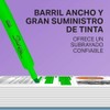 Sharpie® Tank Resaltador/Marcador de Texto, Punta Cincel/Biselada, Surtidos, 4 Piezas,