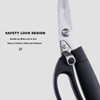 Kitchen Scissors Stainless Steel Automatic Rebound Food Shears Ultra Sharp