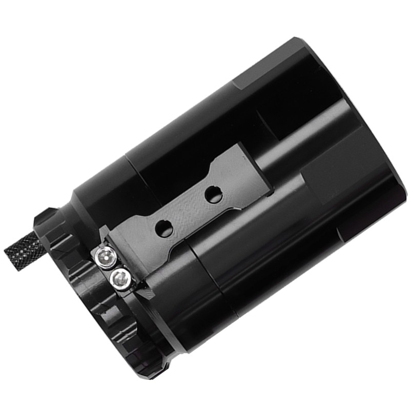 Universal Auto Oil Catch Can Breather Reservoir with Mounting Parts