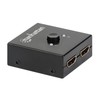 Manhattan Products 4K BI-Directional 2-Port HDMI Splitter/Switch, 4K@30Hz, Manual Selection,