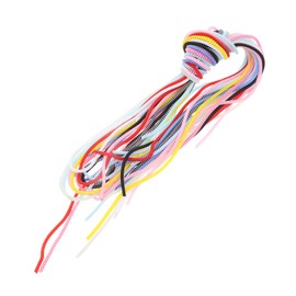 CAXUSD 12 Pack Data Cable Protection Rope 1.4m Elastic Wire Organizers for Cords Cord Management