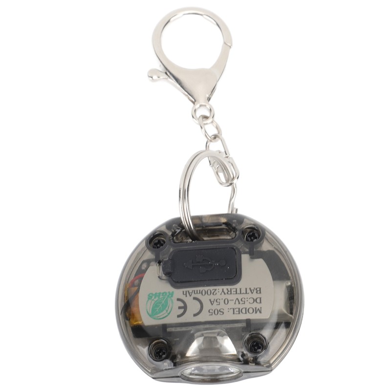 Outdoor Mini Strong Light Flashlight Portable Rechargeable Keychain Flashlight with