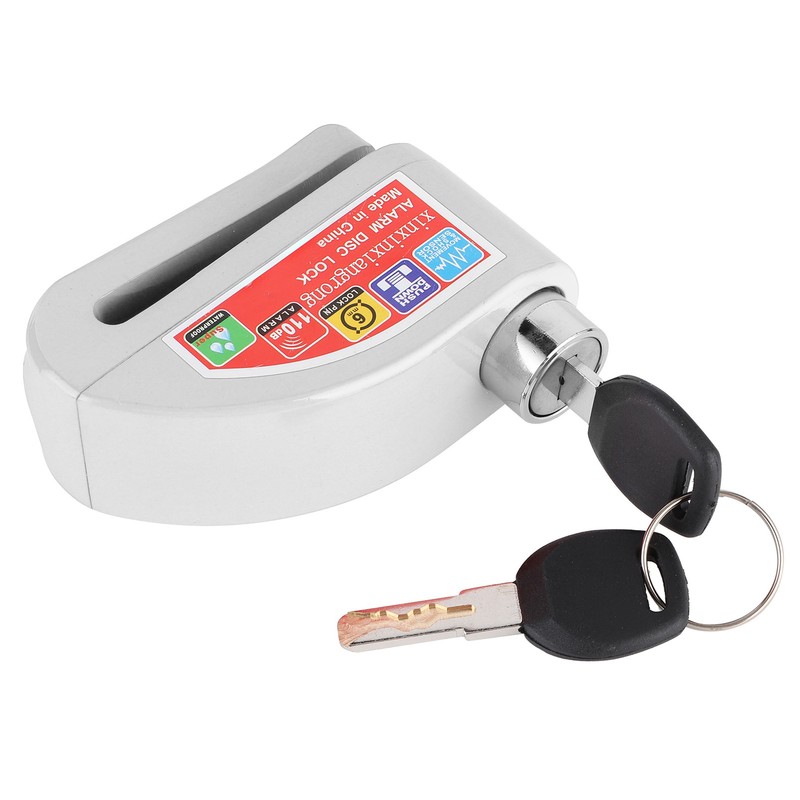 Waterproof Disc Brake Lock Kit 110dB Anti Theft Security Alarm