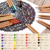 Shachihata ZCP-24C Colored Pencils, Thick Core, 24 Colors
