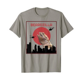 Beardzilla Bearded Dragon Funny tshirt T-Shirt