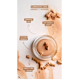 Maquillaje Iluminador Coral - TINTED BALM