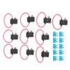 Inline Fuse Holder ATC/ATO AddaCircuit Waterproof Car Fuse Holder with