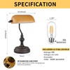 Liylan Banker Desk Lamp Touch Control, Vintage Banker's Desk Lamp