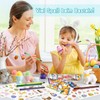 LIHAO Pack of 12 Easter Eggs for Painting White Eggs