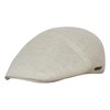 Sterkowski Model Ivy Five | 100% Natural Linen Flat Cap