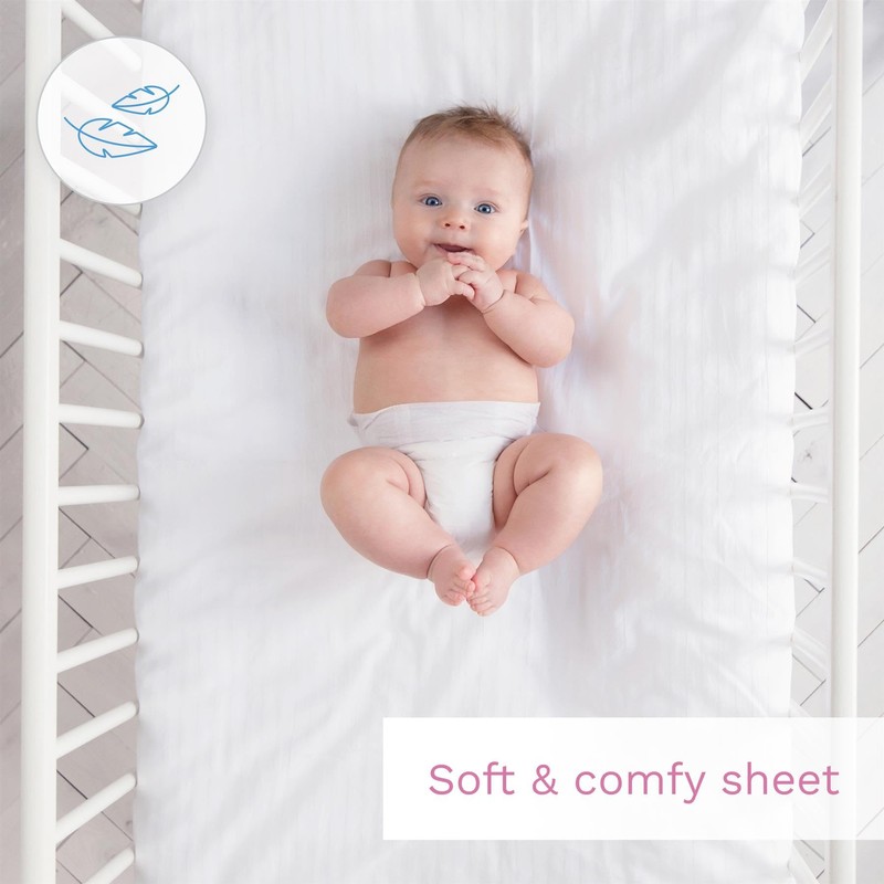5 Piece Baby Bedding Duvet Pillow with Covers & Jersey