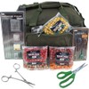 NGT Green Carryall Carp Fishing Tackle Bag Hook Hair Rig