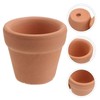 Toddmomy 10Pcs Mini Terracotta Pots Clay Pottery Planter Succulent Nursery