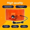 55-Gallon Metal Drum Heater，10 * 68.5 inch Insulated Band Heater，1200