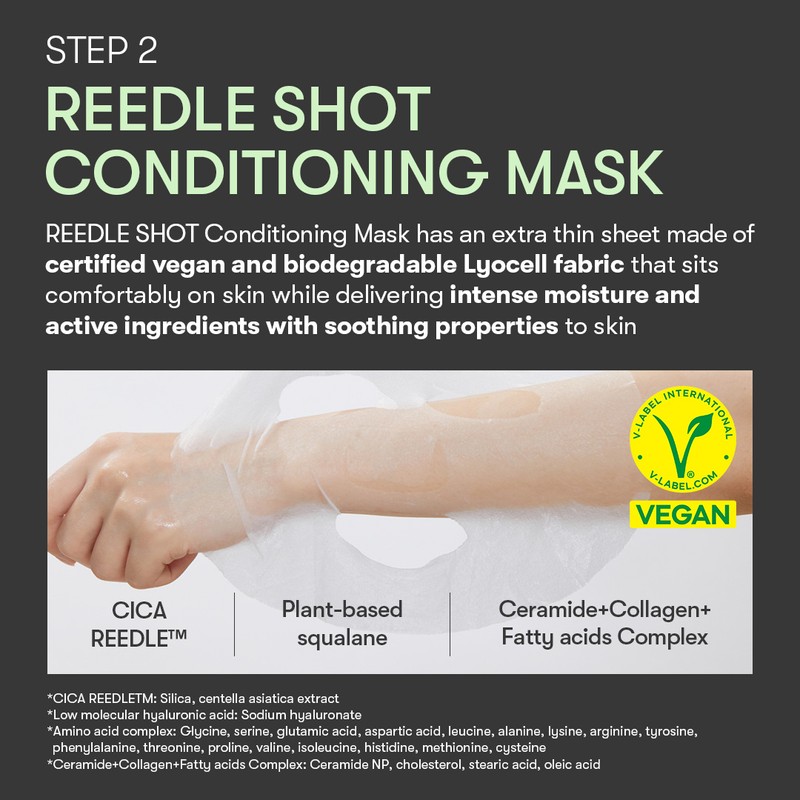 VT Cosmetics [VT Cosmetics]Reedle Shot 300 2-Step Mask (1ea)