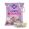 FUNTASTY Candy Necklaces - Party Favors - Fruit Flavors, Individually