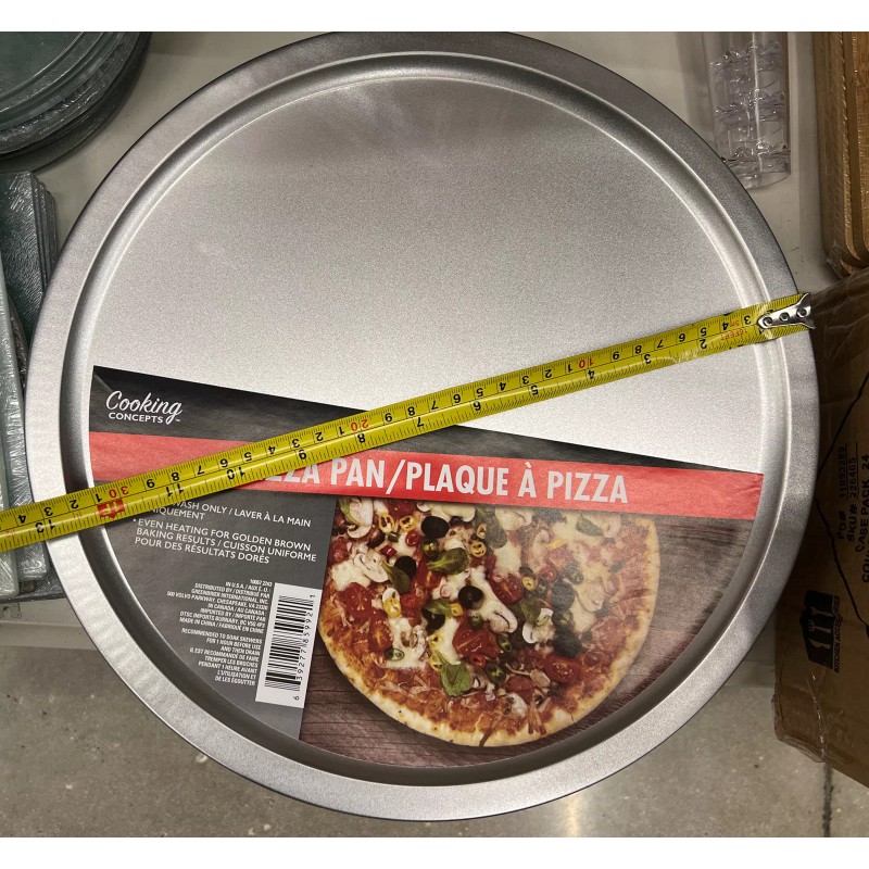 Cooking Concepts Tin Pizza Pans, 12-in.