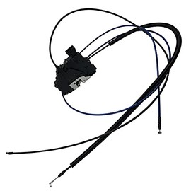 Sliding Door Latch Lock Actuator with Cable for Right Passenger Side Slide Door 68226180AD Compatible with RAM ProMaster Cargo Van 1500 2500 3500 2014 2015 2016 2017 2018 Door Parts