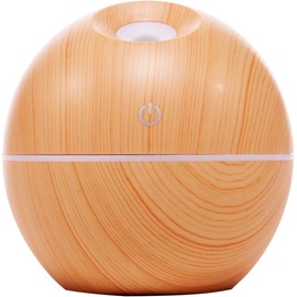 BIG ROOM - Difusor Humidificador Usb Luces Clores Aromaterapia Para Aceites Esenciales Ambiental Capsula De Agua Spa, Dormitorio, Oficina, Hogar