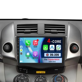 for Toyota RAV4 2006-2012 Radio(Non-J.B.L-Version) - KuTaiTai Car Stereo for RAV4 with Apple CarPlay Android Auto - 9 Inch IPS Touch Screen Head Unit for Toyota RAV4 with GPS WiFi BT SWC MIC