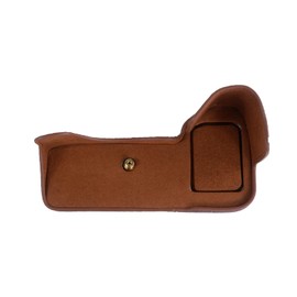 Rieibi Alpha 7 IV Camera Case, Genuine Leather Case for Sony a7 IV a7S III A1 Digital Camera, Protective Cover for Sony A7M4 A7SM3 Alpha 1, Coffee 2, Original fitting