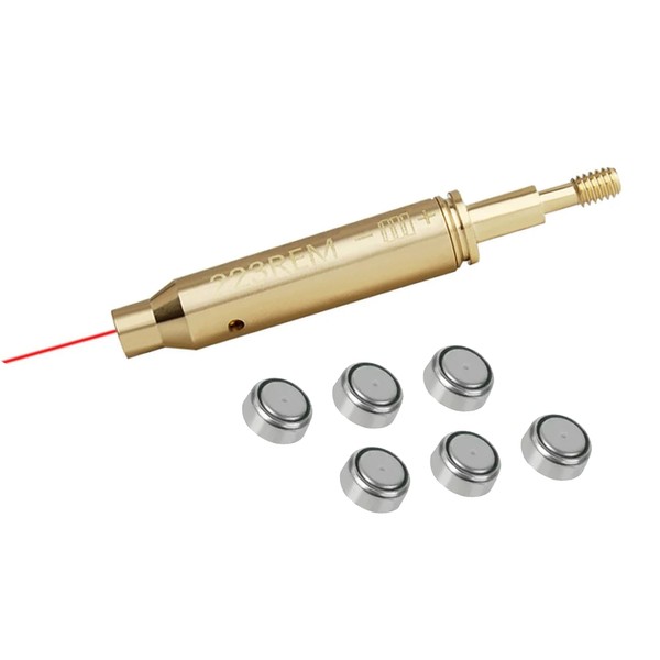 GOTICAL Archery Crossbow Bow Arrow Red Laser Sighting Tool Boresighter