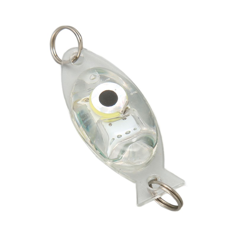 10Pcs LED Underwater Fishing Lure Light Eye Shape Deep Drop
