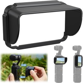 Alever Osmo Pocket 3 Sun Visor Fit DJI Osmo Pocket 3 Screen Cover Pocket 3 Display Protective Cover Osmo Pocket 3 Accessories