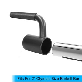 Luwint Fila de un solo brazo, accesorio de mango de mina terrestre de acero sólido de 1 pierna para barra olímpica de 2 pulgadas, equipo de gimnasio en casa para entrenamiento de espalda tríceps