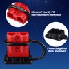 Frienda 4 Pieces 6-12 Gauge 50A Battery Quick Connector 12-36V