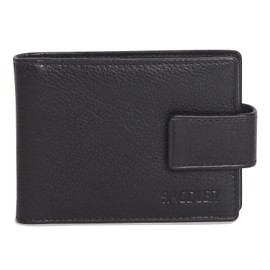 Saddler East West Credit Card Holder With 12 Faechern and Secure Fastener - black - Einheitsgröße
