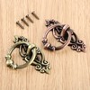 Yetaha Drawer Ring Pull Handles, 10PCS Antique Ring Pull Handle