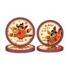 USUKUSI 60 Pcs Thanksgiving Paper Plates, One-Time Turkey Platter for