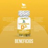 Vitamina D3 5000 UI 300 caps