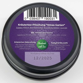 HAZY HERBS | Premium Selection | Kräutertee-Mischung "Omas Garten" - 100% natürlicher Kräutermix - 16g feine Mischung
