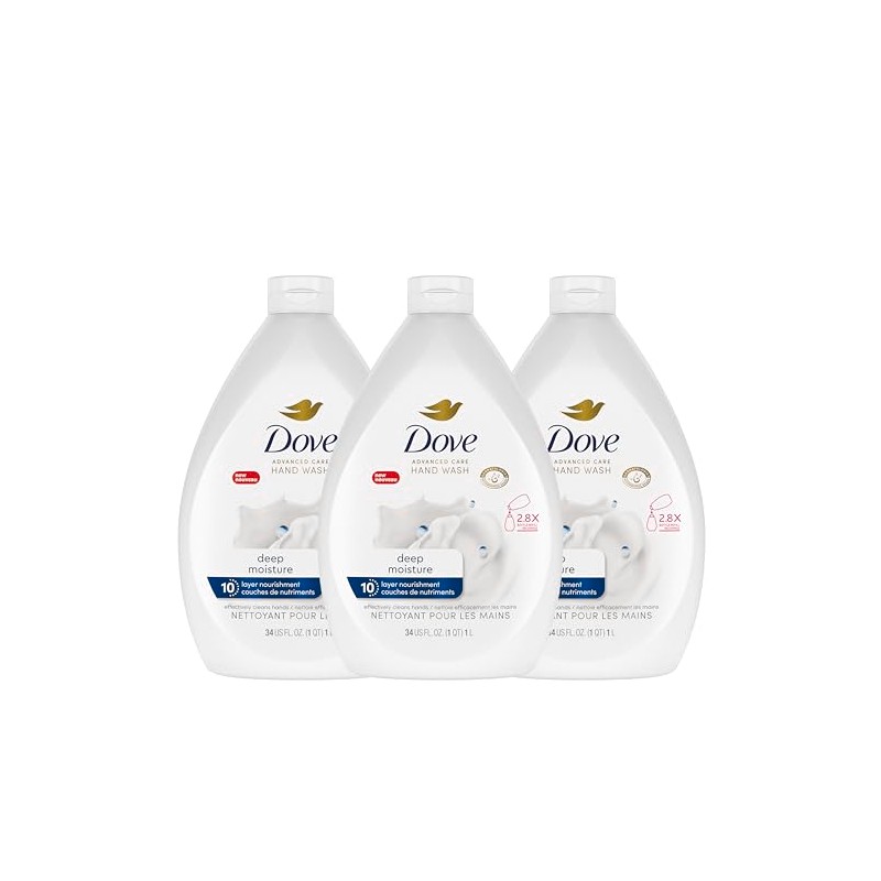 Dove Hand Wash For Clean & Softer Hands Deep Moisture