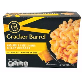 Cracker Barrel Sharp Cheddar Macaroni & Cheese Dinner 14 oz Mac