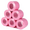 JMU Barrier Film 6 Rolls, Barrier Film Tattoo Pink Barrier Tape for Dental Medical Tattoo, 4 x 6 Inch