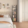 YMYNY 5 Tier Bookshelf, Freestanding Bookcase for Living Room, Bedroom,