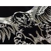 Engraved US American 3D Fierce Eagle Diamond Etched Car Tag