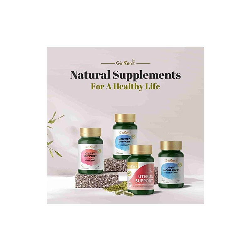 GinSen Uterus Support, Ultimate Nourishment for Women’s Reproductive Health, 150