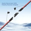 JacEnergy 10AWG Anderson Connector to SAE Extension Cable with SAE