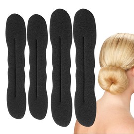 Magic Hair Bun Maker, Bun Maker, Bun Maker, Bun Maker, Bun Maker Magic Hair, Sponge Clips Hair Styling Doughnut Bun Hair Curler Tools